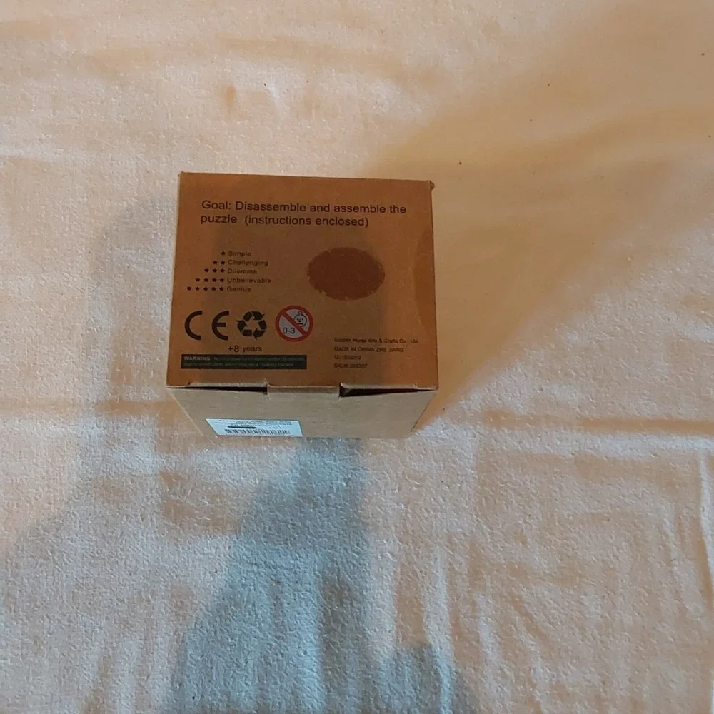 Bamboo Puzzle Brain‎ Teaser 3D Puzzle by Eco Game Environment Friendly (In Box)